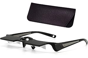 Sigvetan Lazy Glasses Laying Down Light Prism Glasses 90°Angle Prism Glasses Neck Relaxer for Lying down Reading and Watching