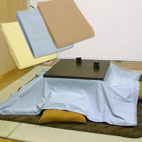 Amazon メーカー直販 防水マルチカバー こたつ上掛け 正方形 0 0cm ブルー こたつ布団 オンライン通販