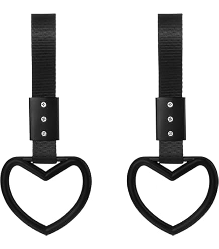 Coeur Jdm Tsurikawa Anneau Pour Métro Train Bus Poignée Sangle