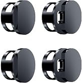 Round camera covers for glasses (4 pcs), cam case for AI Glasses Gen 2 | No adhesive, embedded installation, black, camera shells,Compatible for Meta Wayfarer, Skyler, Headliner Gen 2 1
