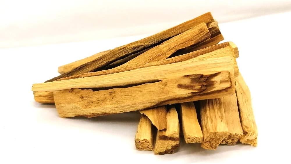 UK Healing Crystals Palo Santo(bursera graveolens) 50 Grams Sticks Pack Approx 3-10cm Length
