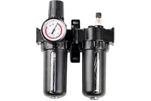 SFC200 Water Oil Separator Air Compressor Trap Filter Regulator Oil Lubricator Moisture Filter(SFC2000)