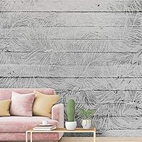 Wall Mural Wood Removable Self-Adhesive Wallpaper Wall Decoration for Bedroom Living Room - 66x96 inches