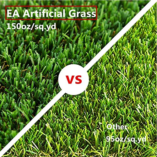 Efivs Arts Artificial Grass Lawn Turf 6.5 x 8 Feet