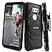 Evocel New Generation Series Phone Case Compatible with V30 with Belt Clip Holster and Kickstand, Black