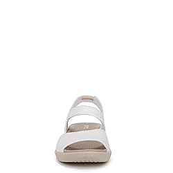 LifeStride Women's Cheerful Sandal Bright White 7.5 M