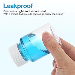 PATIKIL 5 Pcs 150ml Reagent Bottles, PET Wide Mouth