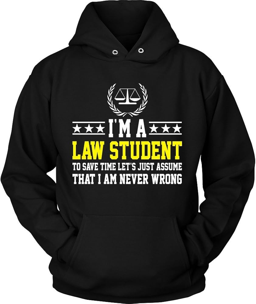 Lawyer Hoodie I'm A Law Student Lawyer Attorney Funny