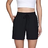 Blaosn Flowy Athletic Shorts for Women Gym Workout Running Golf Hiking Quick Dry with Pockets Casual Summer Beach Outfits