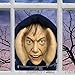 Scary Peeper Creeper Peeping Tom Halloween Window Decoration Looks Real