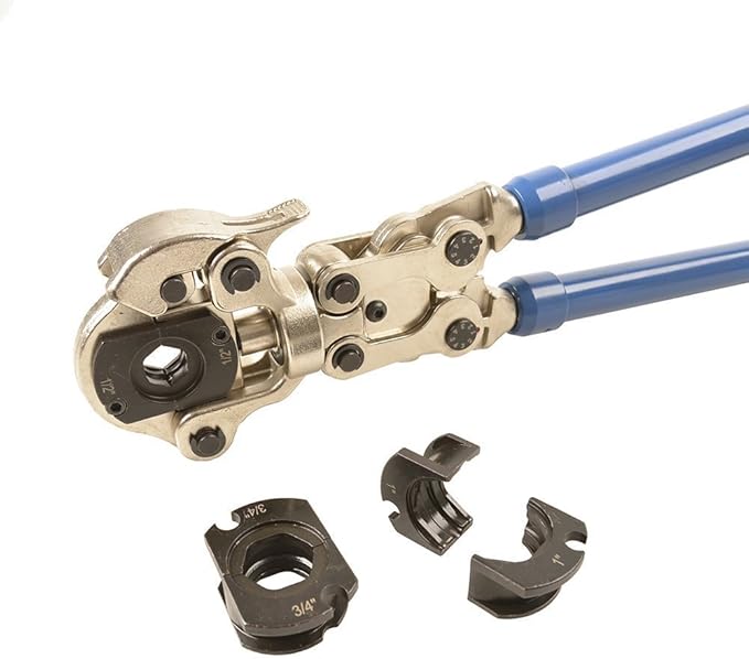 iCrimp CT8000 Copper & Pex Press Crimp Tool 1/2' 1' Dies Viega