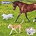 Breyer Traditional Series Protocol - Legendary Hunter | Horse Toy Model with 2 Dogs | 13