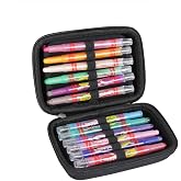 Hermitshell Hard Travel Case for Crayola Mini Twistables Crayons 24 Classic Colors Non-Toxic Art Tools for Kids