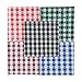 Yourtablecloth Checkered Vinyl Tablecloth with Flannel Backing for Restaurants, Picnics, Bistros, Indoor and Outdoor Dining (Green and White, 52X70 Rectangle/Oblong)