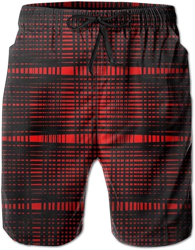 GOSMAO Pantalones Cortos de Playa para Hombre Pantalones Cortos de