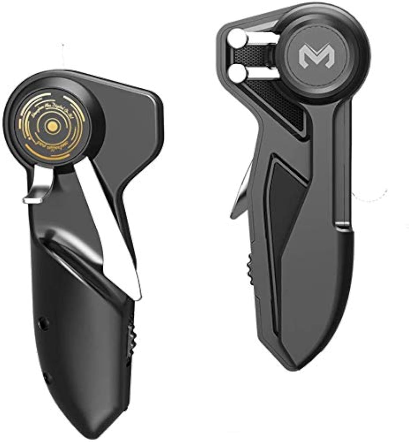 PUBG Mobile Game Controller Joystick Trigger Handle Gamepad for iPad Tablet Android iOS Smartphone L1R1 Shooter Fire Aim Button PUBG Game Gamepads (1 Pair)