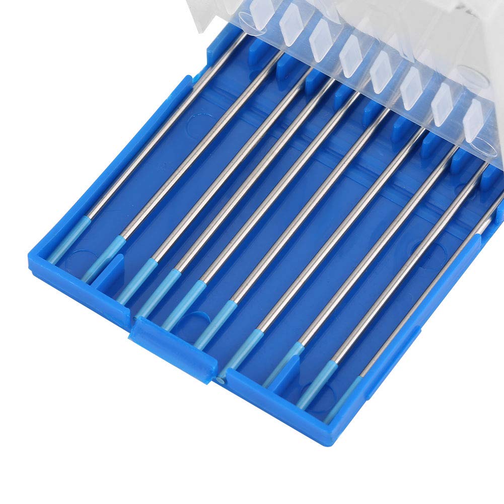 10pcs /box Premium WL20 Tungsten TIG Welding Tungsten Electrode Rod 2.0% Lanthanated for Welding Machine (1.6mm*150mm) - Image 3