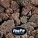 Red 3/4 Inch Lava Rock | Fireproof and Heatproof Volcanic Lava Rock, Perfect for Fire Pits, Fireplaces, BBQs and More. Indoor and Outdoor use - Natural Stones | 10 Pounds