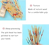 Xrten Pick Up Sticks Game 155 Pcs Wooden Classic Family Fun Ages 6+ view 5