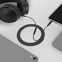 GEEKRIA Audio Cable with Mic Compatible with