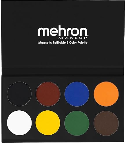 Amazon.com : Mehron Makeup Paradise FX Neon UV Glow 8 Color