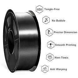 SUNLU Shiny Silk PLA Filament 1.75mm, Neatly Wound