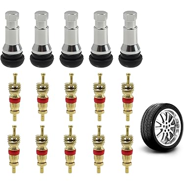 Kit De 4 Tapas De Válvula Para Neumáticos - Aleación De Aluminio Y Goma, Protege Contra Polvo Y Fugas