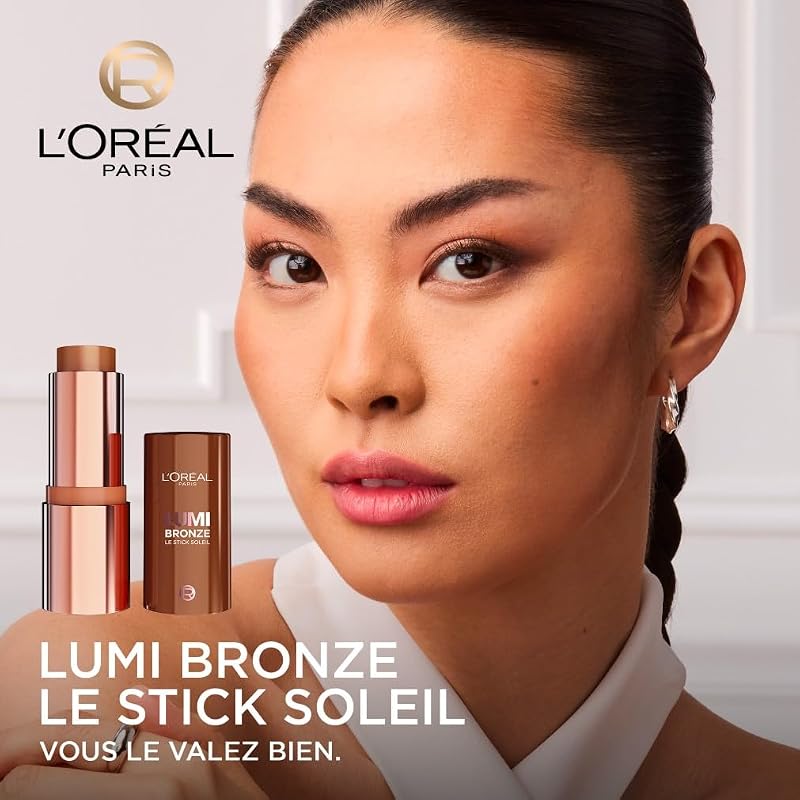 L'Oréal Paris Lumi Bronze Stick Bronzant Teint Hâlé 100 Sunkissed Rose