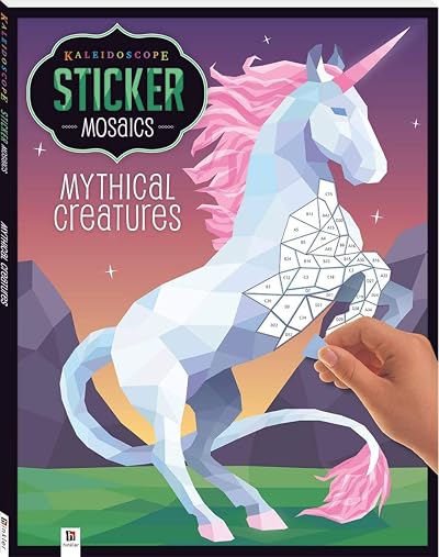 Hinkler Kaleidoscope Sticker Mosaics Mythical Creatures