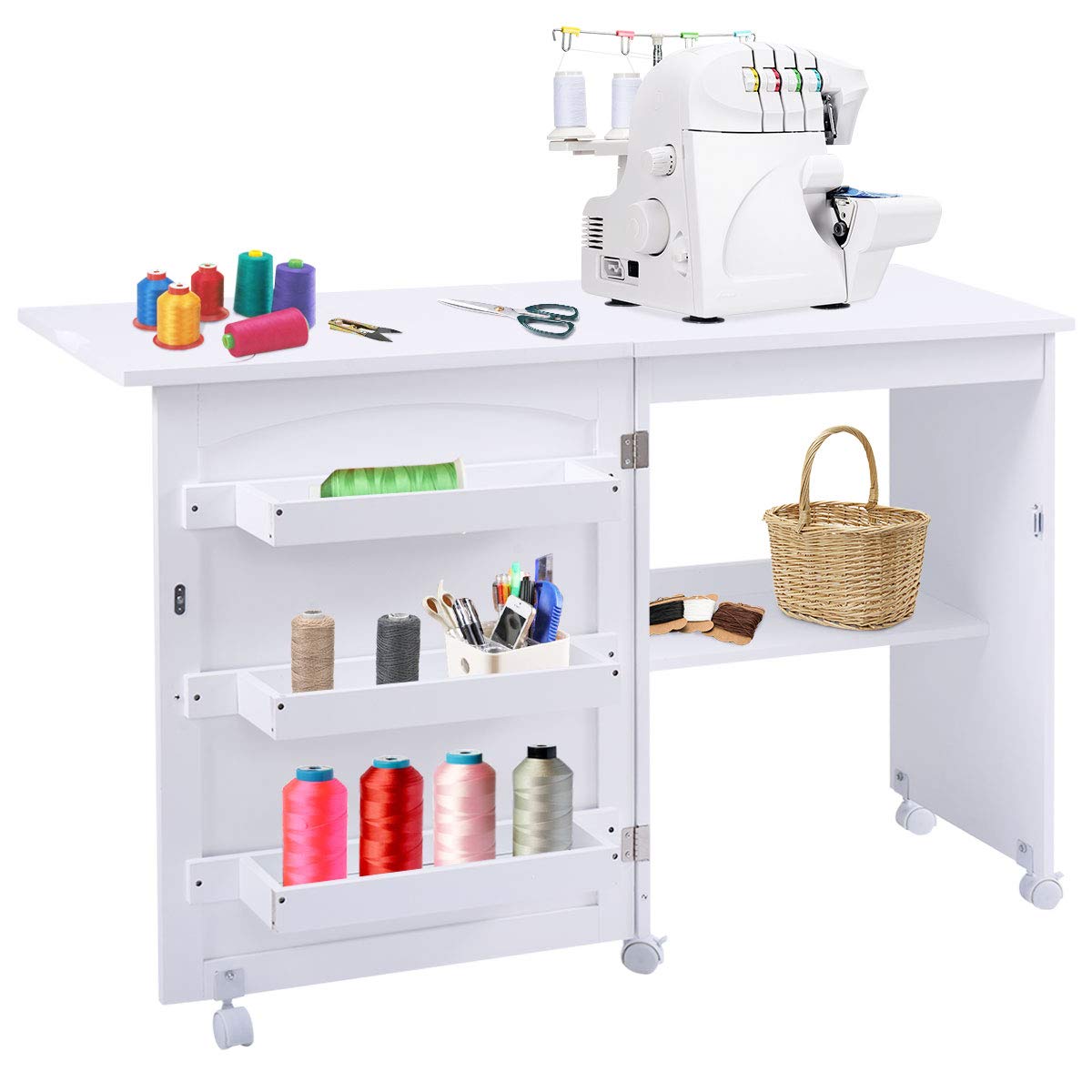 Best folding cart for folding table