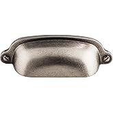 Top Knobs M1211 Dakota Collection 2-9/16" Cup Pull, Pewter Antique