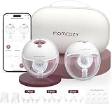 Momcozy M5 Smart Wearable Breast Pump Hands-Free App Control