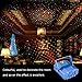 Coidea MIni LED Strobe 7 Modes Sound Actived Auto Flash Rgb Led Stage,Disco, DJ Lights with Remote Control (Blue)