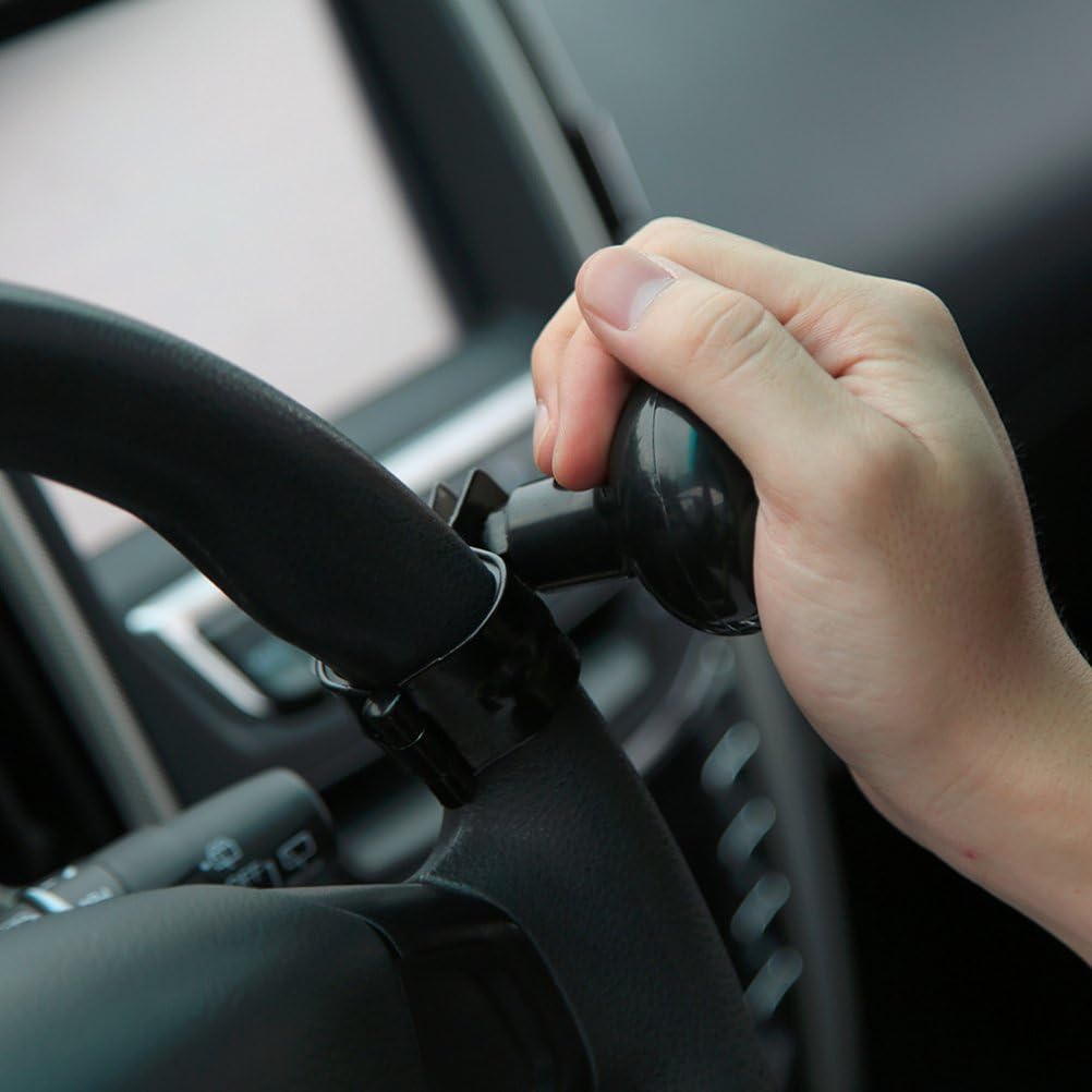 WINOMO Steering Wheel Spinner Knob for Car Vehicle (Black): Automotive