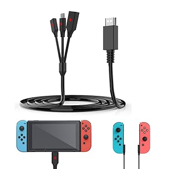 Charging Cable For Switch Joypad And Nintendo Switch Pro Controller Tutuo Quick Charger Cable Withtype C Multi Charger Cord Compatible With Galaxy S Plus A51 Oneplus 8 Pixel 4 Xl Amazon Com Industrial Scientific