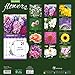 2017 Flowers Wall Calendar