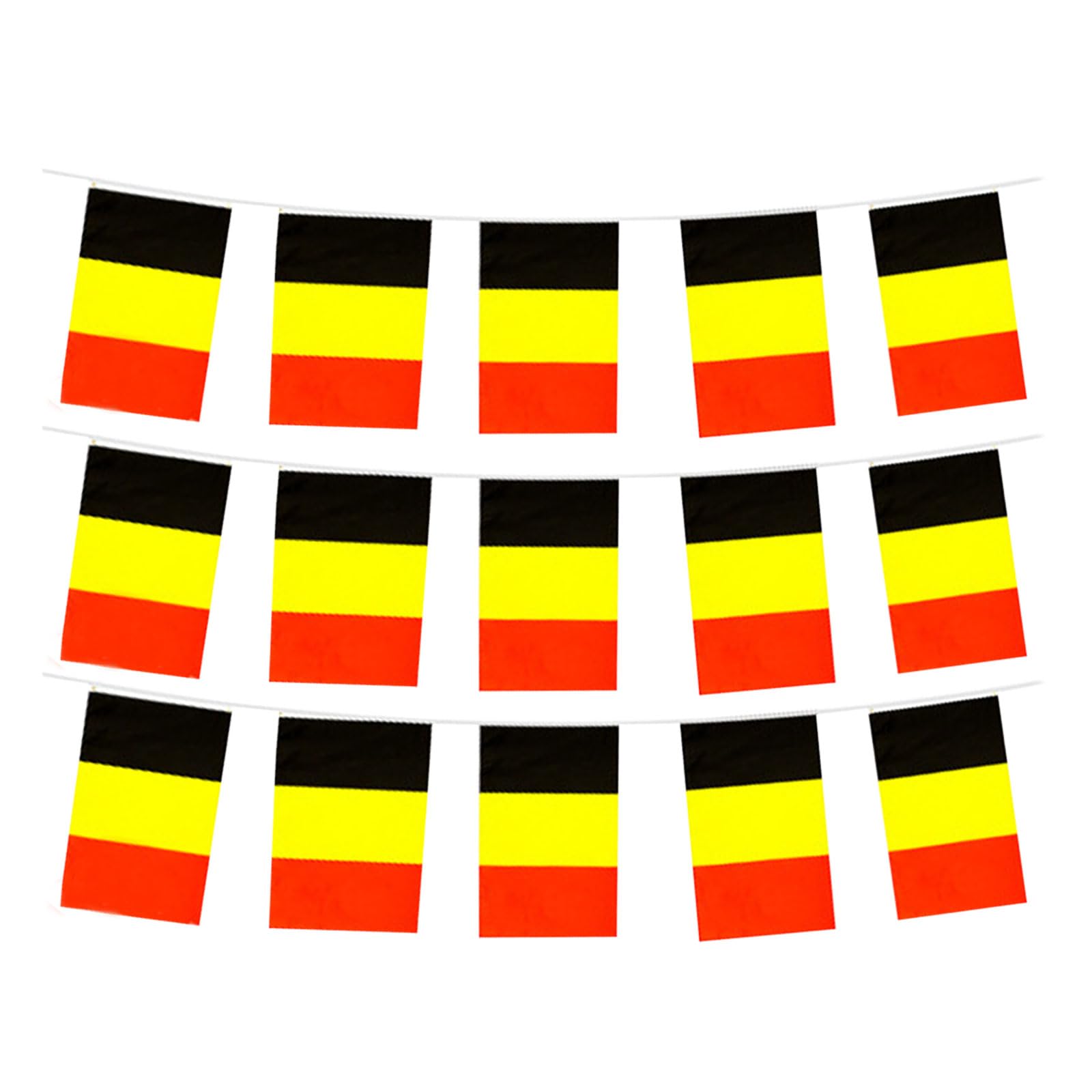 Belgium Flag Belgian Flag, Small String Belgium Flags Mini Belgian Flags Banner, Used for Party School Sports Events Patriotic Festival Decorations