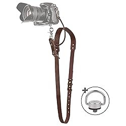 C Coiro Leather Camera Strap for One Camera