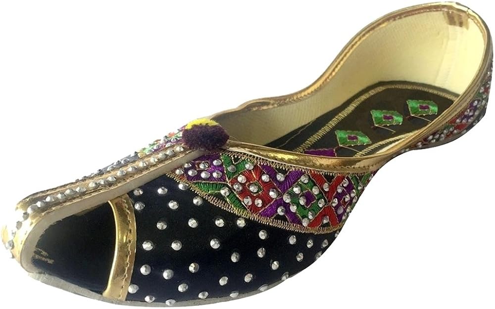 Step N Style Fancy Khussa Women Shoe Jutti Indian Khusa Embroidery