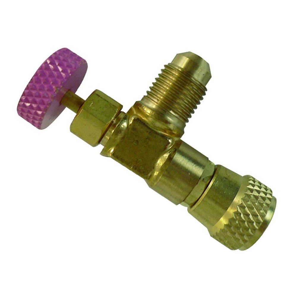 3x Abgewinkelte Kugelhähne 1/4 SAE Für Klimaanlagen - Ideal Für R410A & R134A