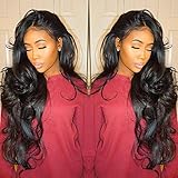Vanessa Queen Long Body Wave Wig Synthetic Lace Front Wigs With Baby Hair 180 Density Long Wave Synthetic Lace Front Wigs For Black Women