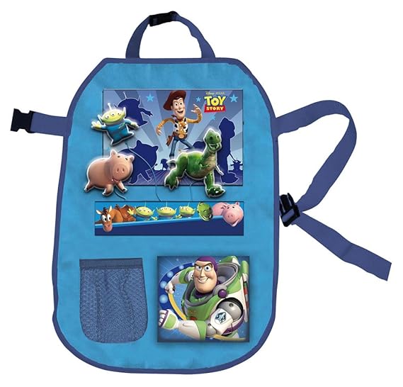 Disney Baby Toy Story Seat cover object carrier interactive pocket