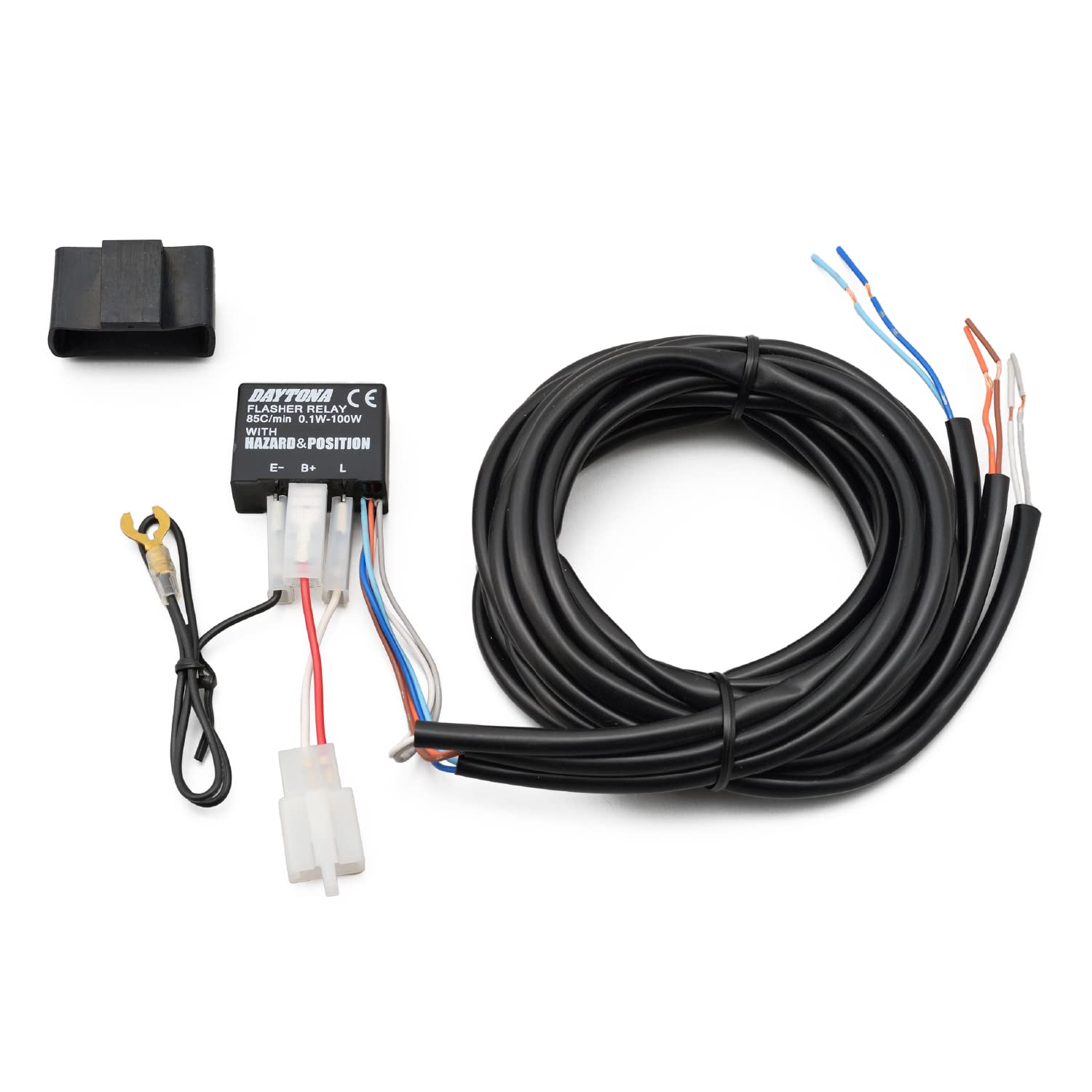 デイトナ(Daytona) バイク用 ウインカーリレー LED対応 2ピン+アース(合計3ピン) ハザード + ポジション対応 15368商品画像