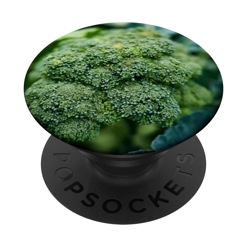 Broccoli Vegan Vegetarian PopSockets Swappable PopGrip