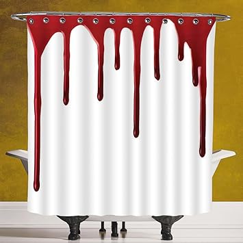Decorative Shower Curtains Hockey Stadium With Fans Crowd And An