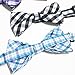 PET SHOW 15pcs/Pack Plaid Dog Bow Ties for Small Dogs Adjustable Bowties for Boys Puppy Medium Dogs Cats Wedding Party Neckties Grooming Accessories