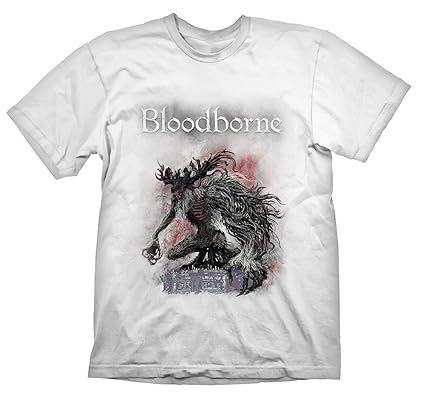 Bloodborne T-Shirt Bossfight White XL