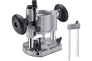 Dobetter Plunge Router Base Replace for Makita 196094-2, Aluminum Plunge Router Bracket Compatible with Compact Palm Router-DBPB700