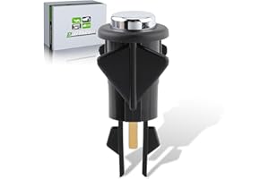 partszen Black Push Button Fuel Door Release Switch Fit for Ford Crown Victoria, Mercury Grand Marquis, Lincoln Town Car, LS Continental, Mark VIII, Marauder 1994-2006