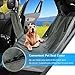 URPOWER 6-in-1 Dog Car Seat Cover for Back Seat, Waterproof Dog Car Hammock with Mesh Window, Non-Slip Pet Backseat Protector for Cars, Trucks and SUVs